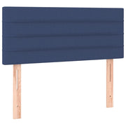 Testiera | Testata Blu 100x5x78/88 cm in Tessuto
