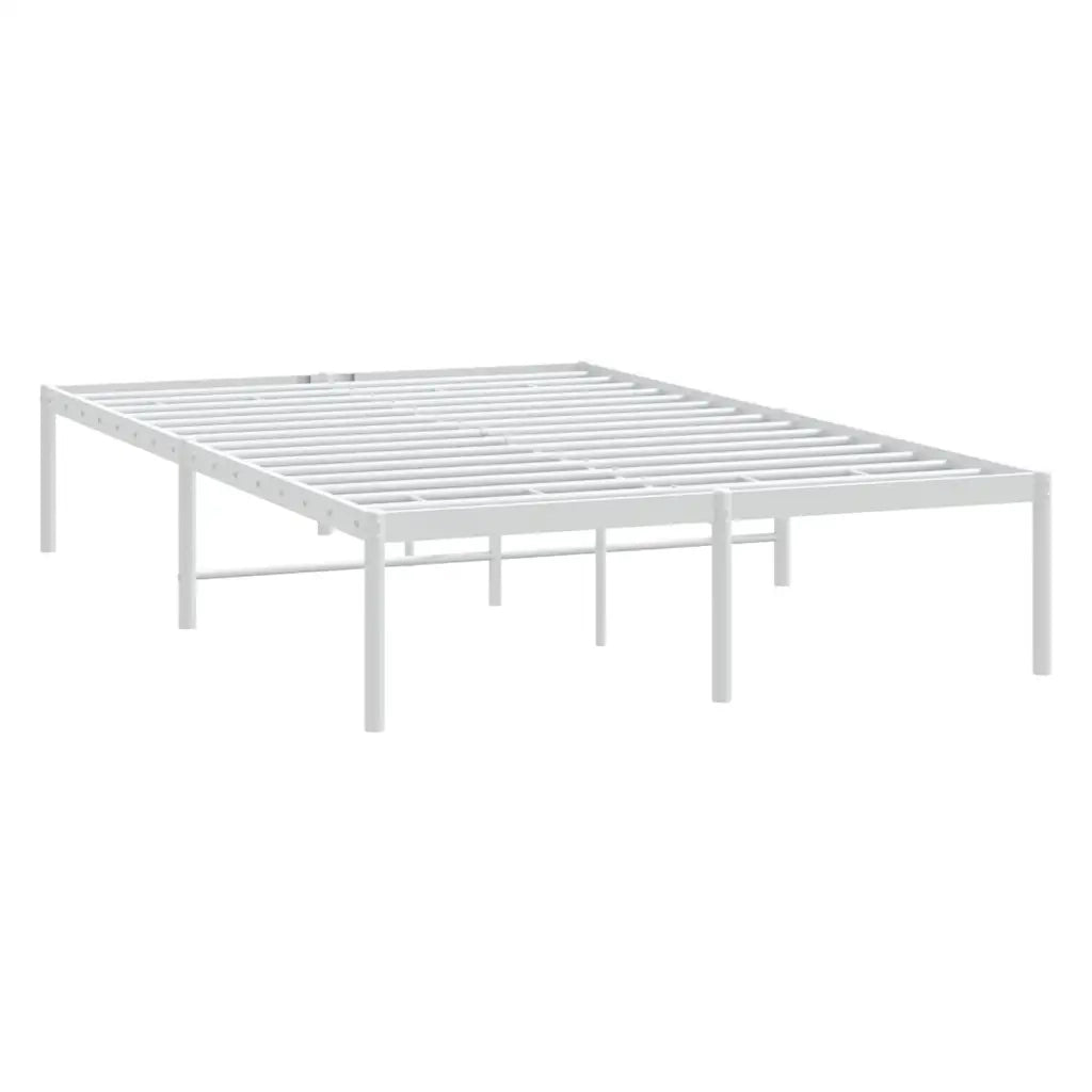 Giroletto-Struttura Letto in Metallo Bianco 120x190 cm 531429
