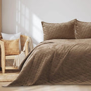Sprei a geometrie uniche cappuccino 240x260 cm