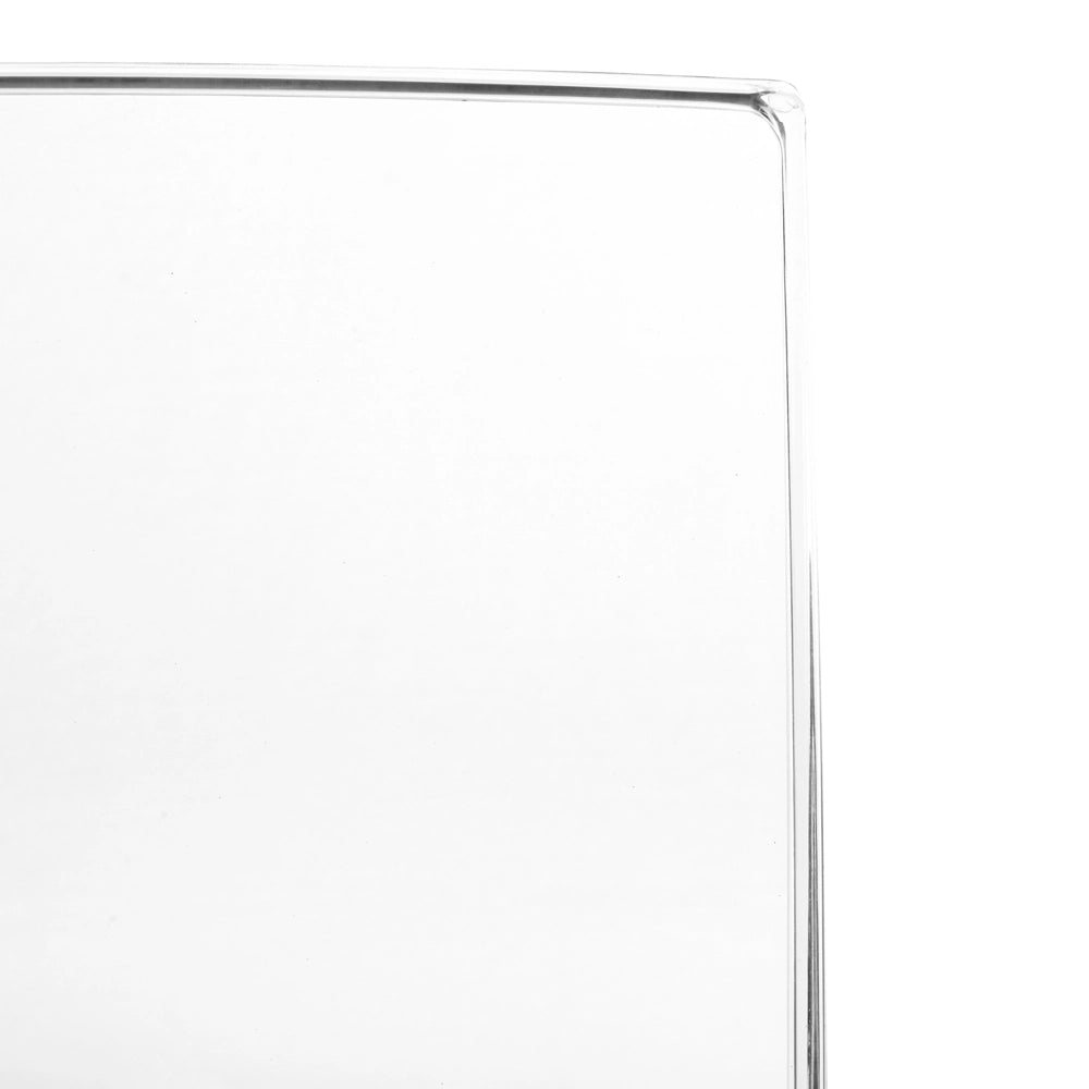 Set di 2 sgabelli da bar plastica trasparente sedie da bar sedia alta cucina moderno