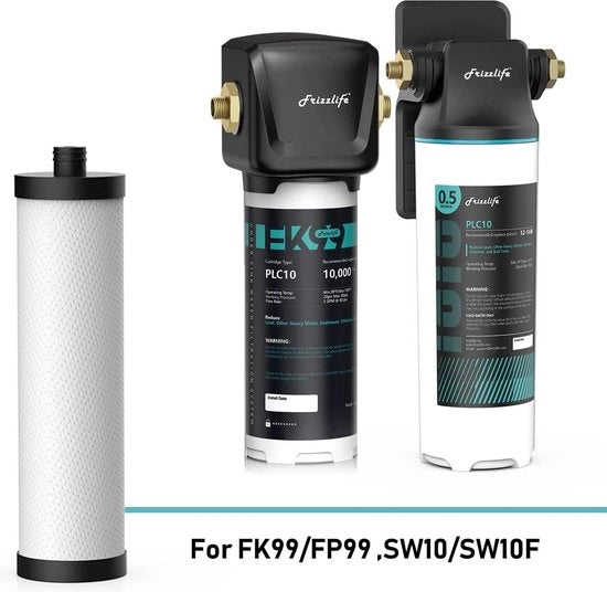 Filtro di sostituzione per FK99/FP99/SW10/SW10F Filtro di acqua per rubinetto sotto il lavello