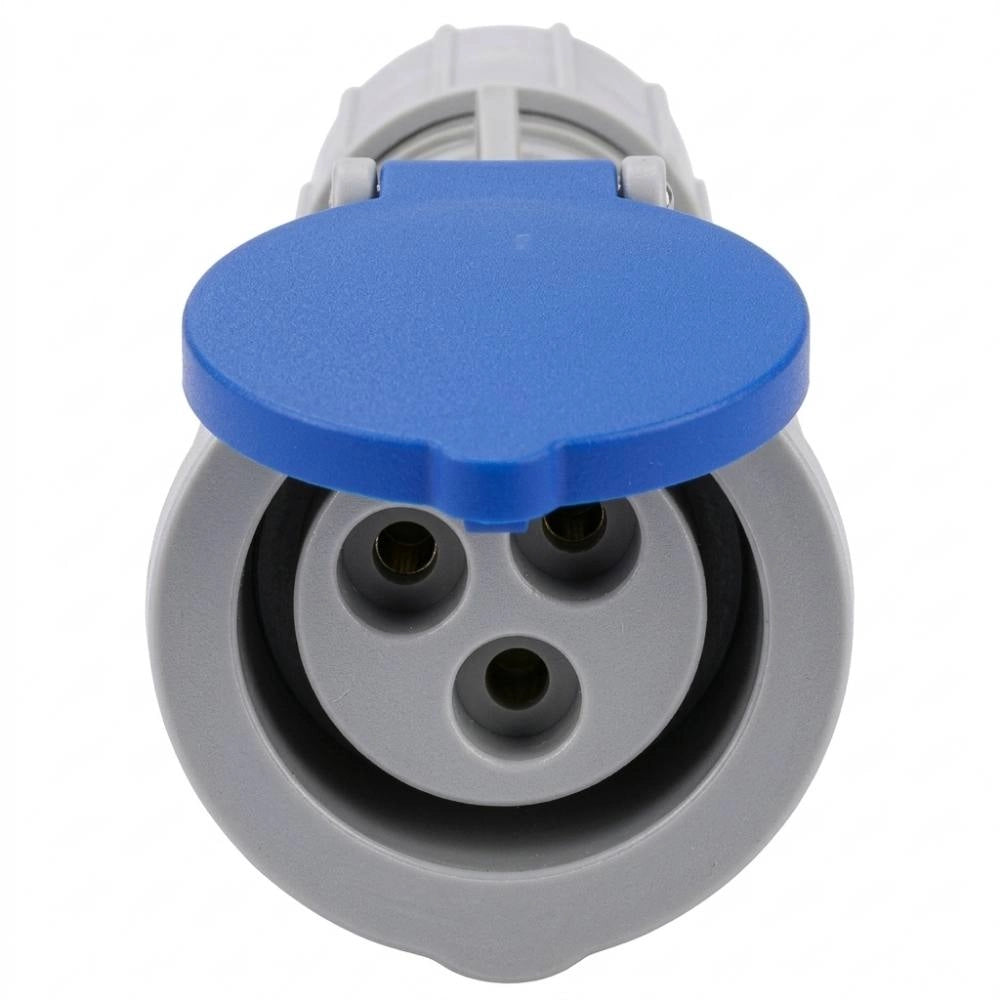 Presa industriale ecova 30528 32a 230v 2p+t ip44