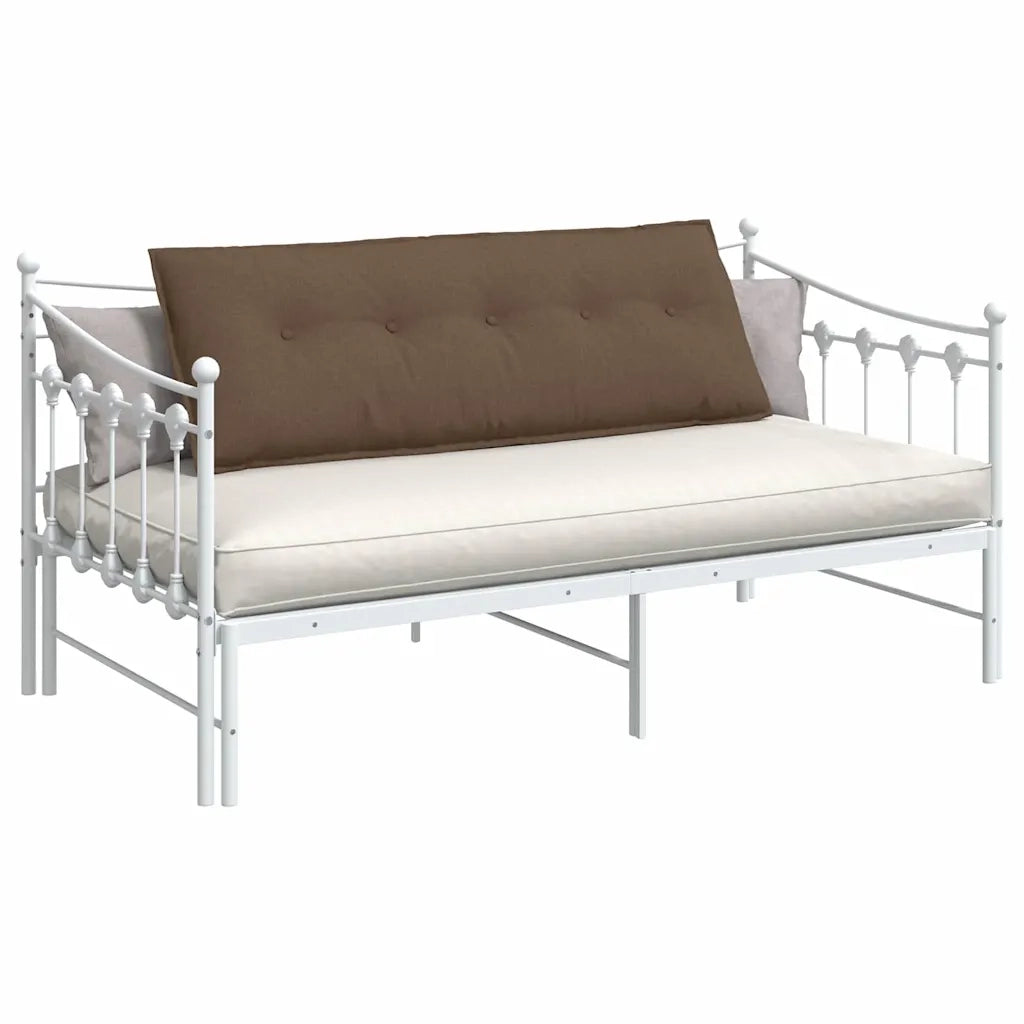Cuscino per Schiena | Cuscino dorsale Marrone 140 x 19 x 50 cm Tessuto