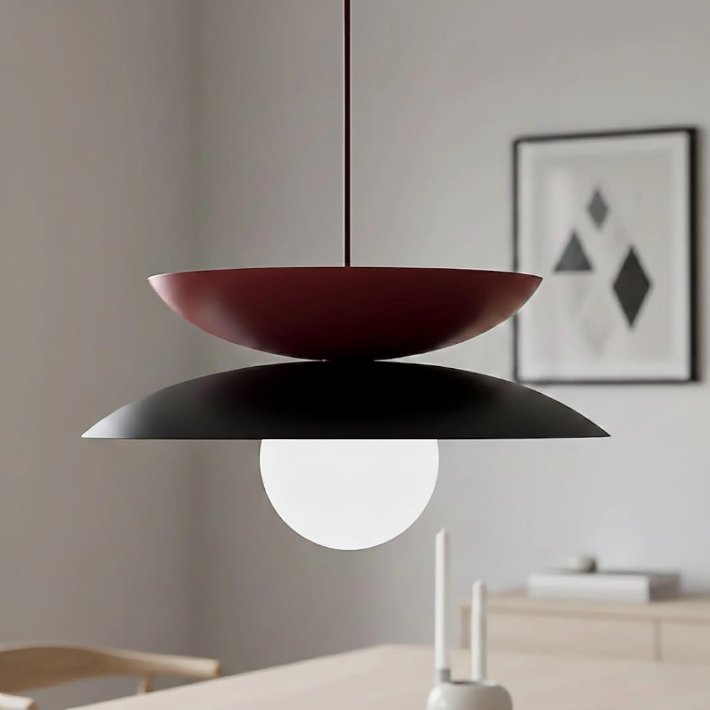 Lampada sospesa Japandi NAGOYA 1xG9 Emibig