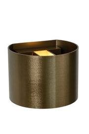 Applique Lucide Xio marrone alluminio G9 3,5W 2700K