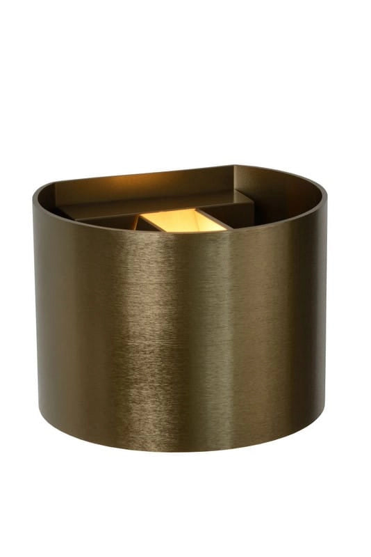 Applique Lucide Xio marrone alluminio G9 3,5W 2700K