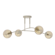 Lampada da soffitto PREGOS 4xE14 sfere beige Emibig