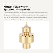 Sproeikop per Piscina - DN25/DN40 - Massaggio d'Acqua - Riduce la Cefalea