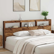 Testiera-Testata-Testiera Decorativa Legno vecchio 220 x 17 x 102 cm Legno multistrato