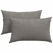Cuscini da Divano 2 pz | Cuscini per sedie Grigio chiaro 50 x 30 cm