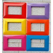 Trade Shop - Placchette Placche In Abs Per Serie Matix Bticino Compatibile 3 4 6 Moduli Color - Rame -3 Fori     -
