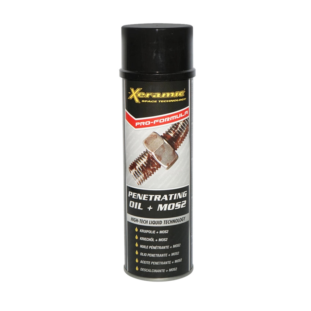Olio spray con MoS2 per pulizia e lubrificazione Xeramic da 500ml
