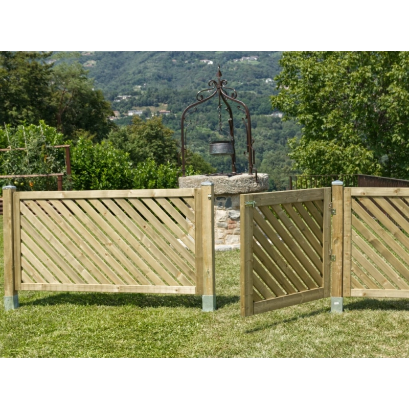 Cancello Selenia 100X90 Impregnato Losa