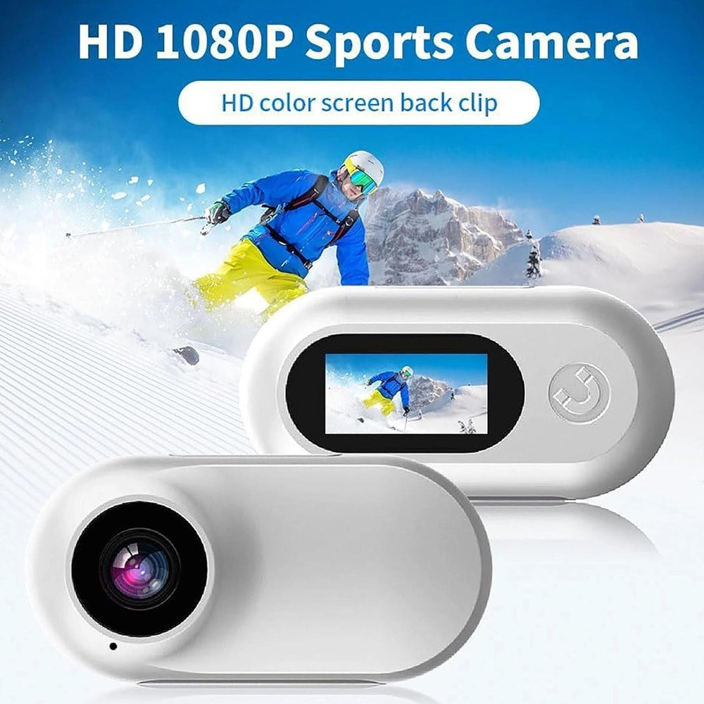 Trade Shop - Sport Action Camera High Clear Mini Portatile Da Viaggio Con Clip Per Moto Auto -