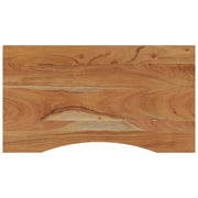 Piano Tavolo | Superficie Tavolo | Piano Scrivania 90x50x2,5 cm Rettangolare Legno Massello Acacia