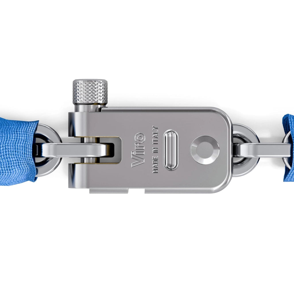 Catena Sicurezza Cementata Quadra con Lucchetto Viro con Guaina Mm 8232861