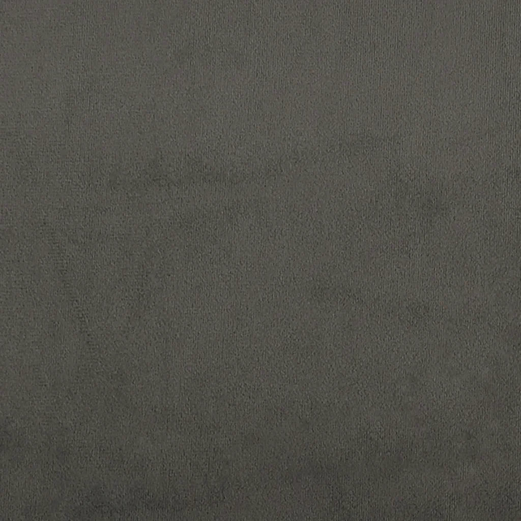 Sedia da Ufficio Girevole in Velluto Grigio Scuro 344868