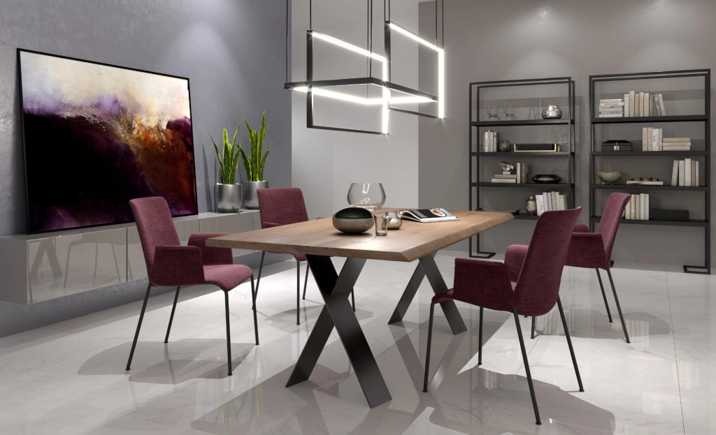 Lampada a sospensione Geometric bianca LED 79,8W Maxlight