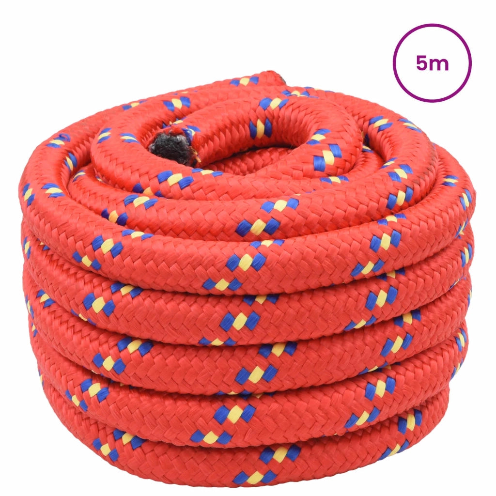 Corda da Barca 5 m 4 Rosso PP 42029573