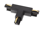Connettore T sinistro nero 3F per binario Maxlight