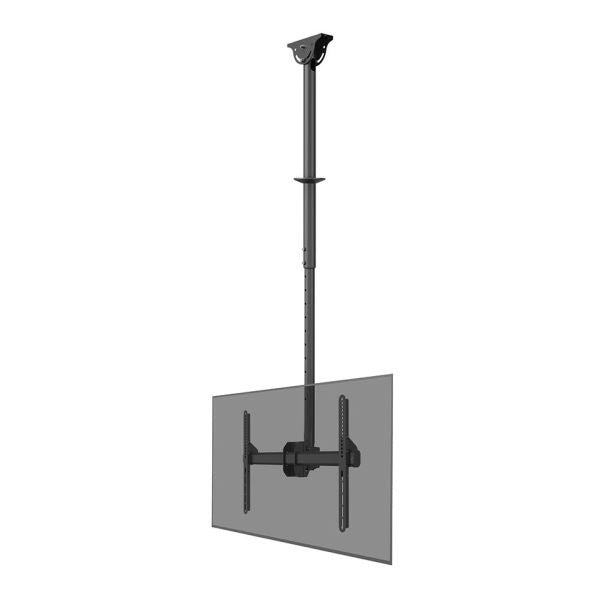 Neomounts cl35-440bl16l supporto monitor/tv a soffitto 37-70" - alt. 106-156 cm