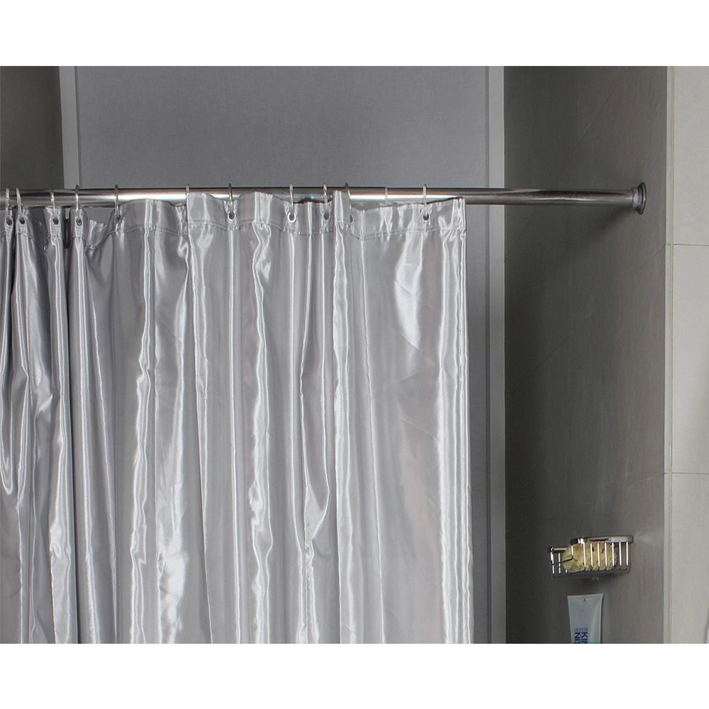 Tubo reggitenda in alluminio estensibile 105>240 cm cromo