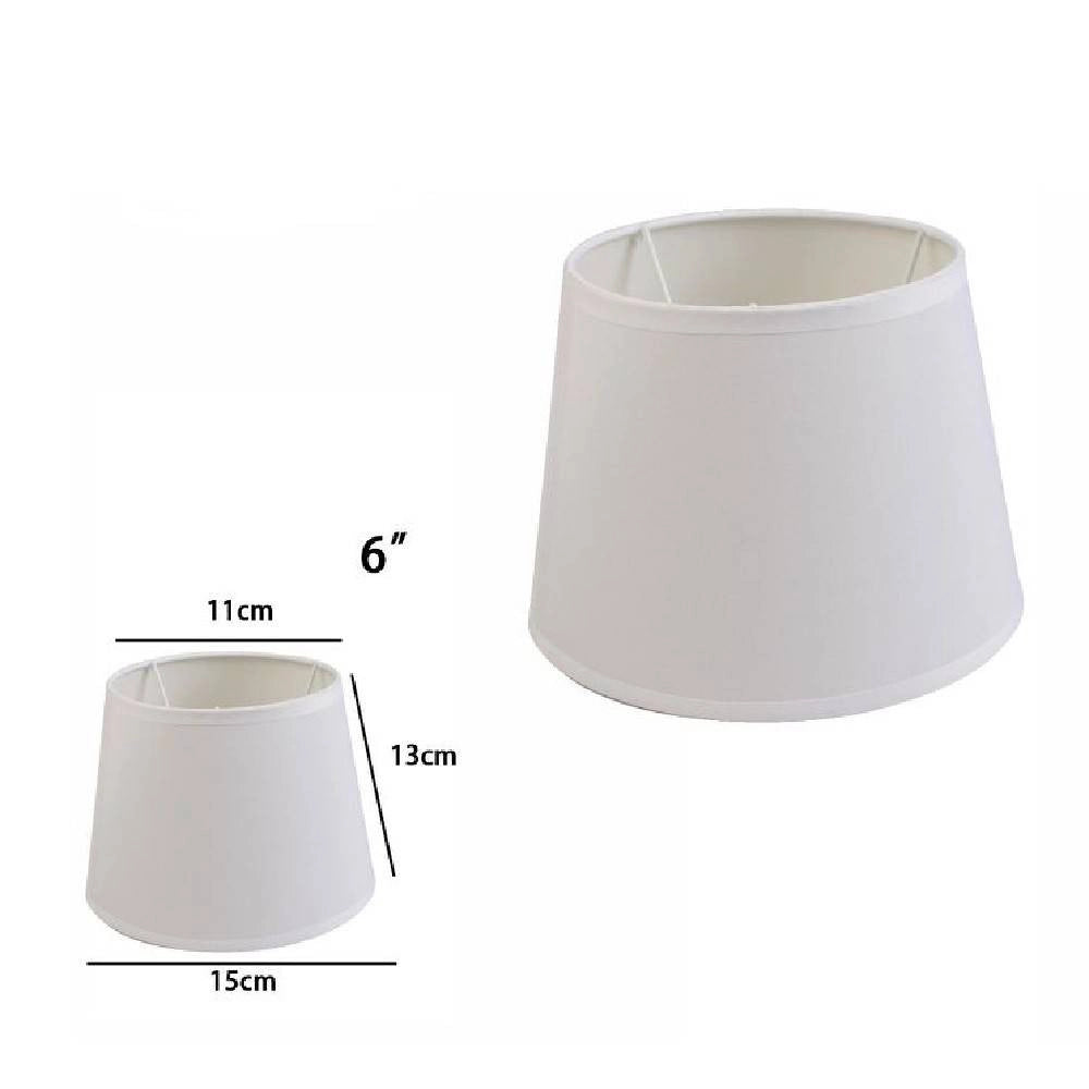 Trade Shop - Paralume Conico Cilindro Cappello Ricambio Per Lampada E Applique In Tessuto Tnt -