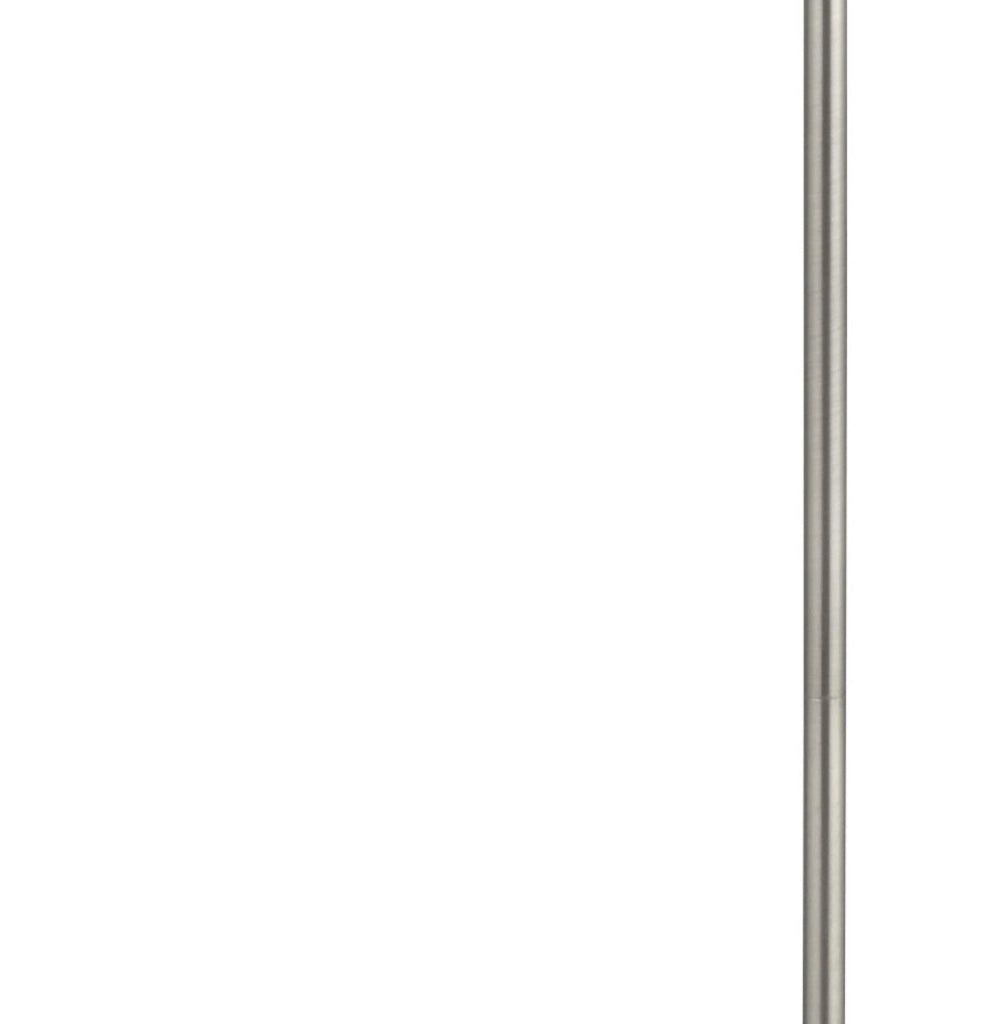 Piantana Moderna Allegro Acciaio Argento 1 Luce Gu10