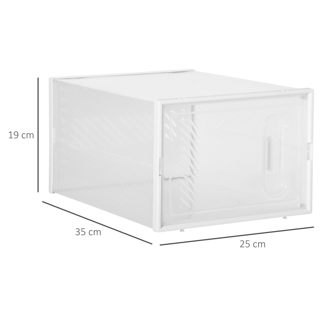 Armadio Scarpe Modulare ¨C Minimal ¨C Bianco 25x35x19 cm