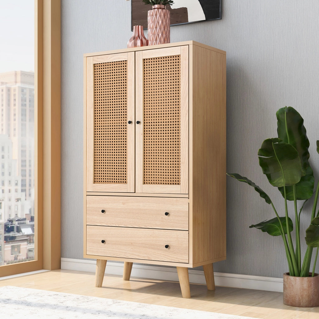 Mobile TV con Ante e Cassetti ¨C MINIMAL ¨C Legno, 60 cm