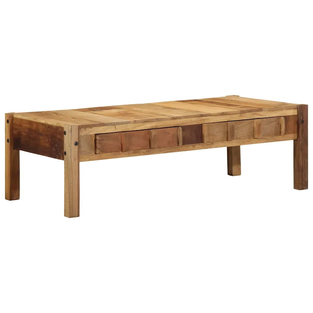 Tavolino da salotto | Tavolino da caff¨¨ | Tavolino da Soggiorno con cassetto Marrone 110 x 54 x 35 cm