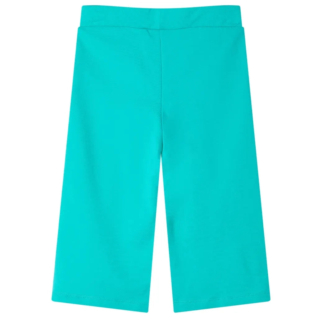Pantaloni per Bambini a Gamba Larga Menta 116 11041