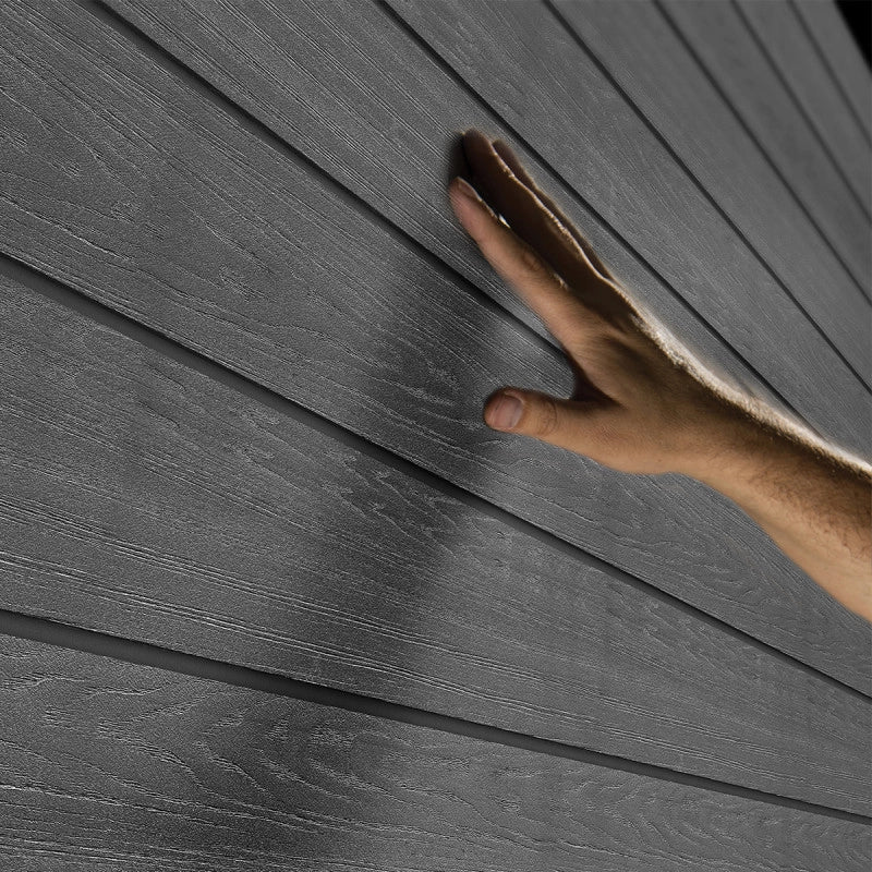 Casetta da giardino NEWTON PLUS 759 - 5,7 mÂ² - Grigio