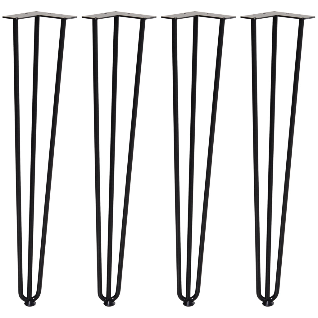 Gambe per Tavolo ¨C Minimal ¨C Nero 12x12x71cm