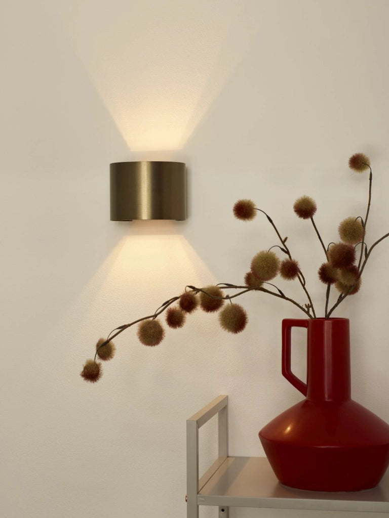 Applique Lucide Xio marrone alluminio G9 3,5W 2700K