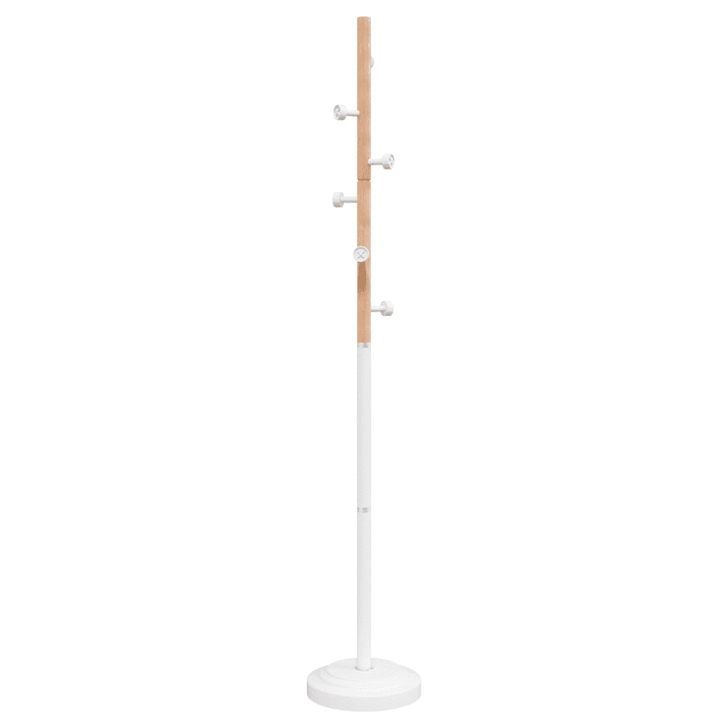 Appendiabiti Bianco 177 cm in Ferro Verniciato a Polvere CFW2022498