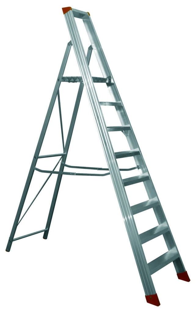 SCALA ALLUMINIO STEP UP PROFILO A U 12 GRADINI