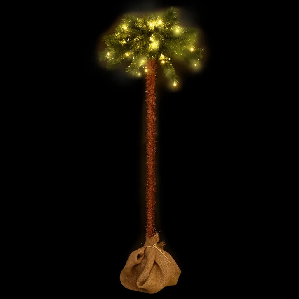Albero di Natale con LED-Luci decorative natalizie 120 cm