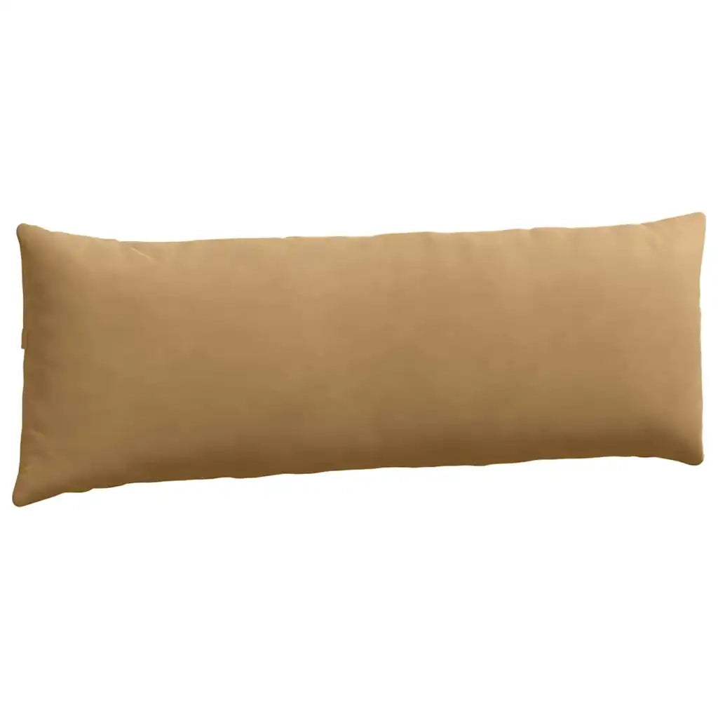 Cuscini da Divano 2 pcs Marrone 120 x 40 cm Tessuto in Cords 42013807