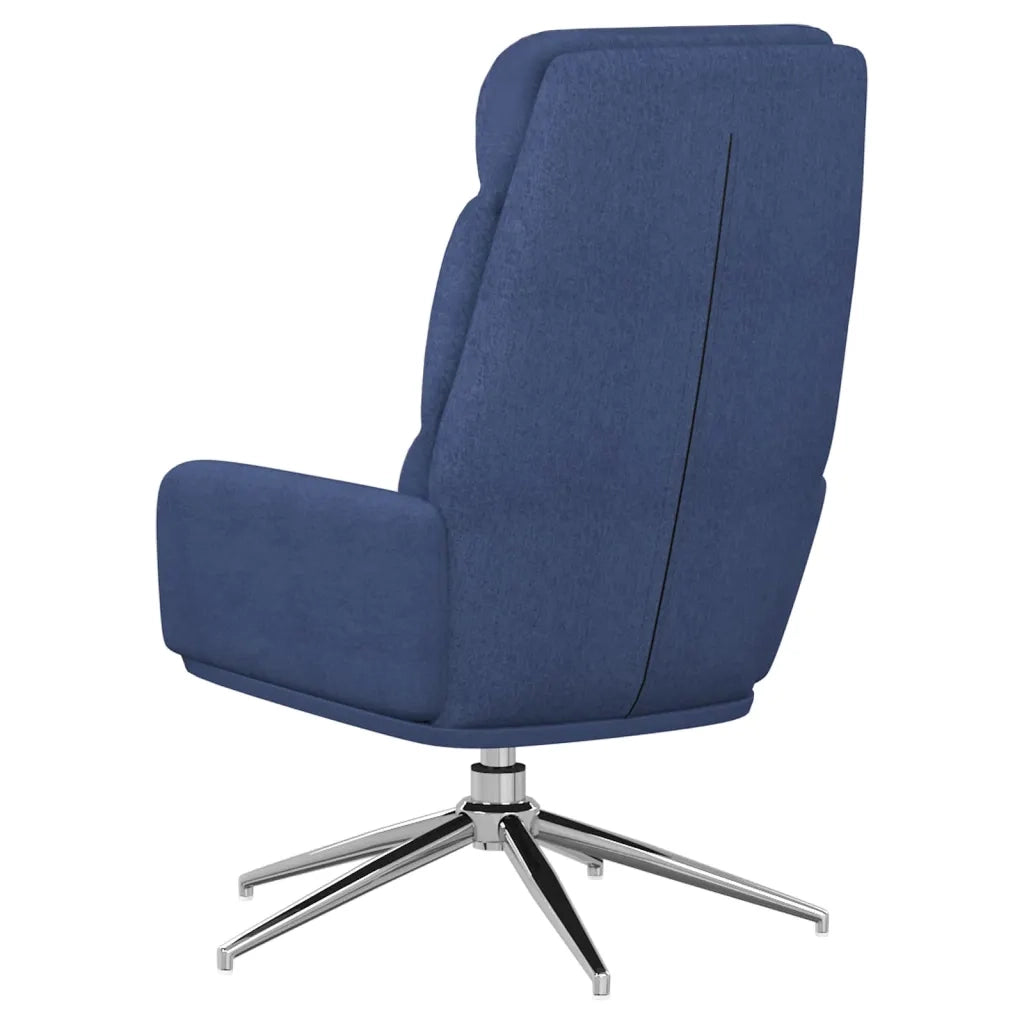 Sedia Relax Blu in Tessuto 341134