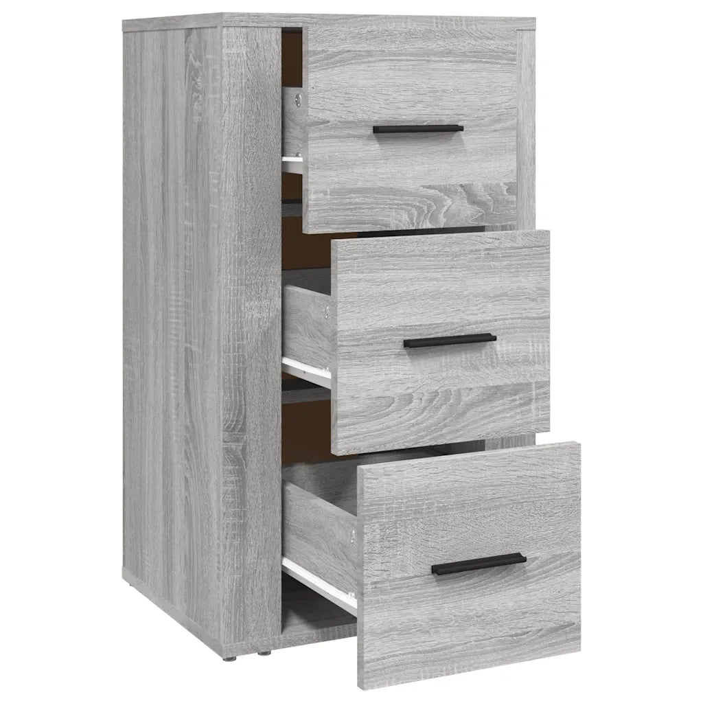 Credenza Grigio Sonoma 40x33x70 cm in Legno Multistrato 819426