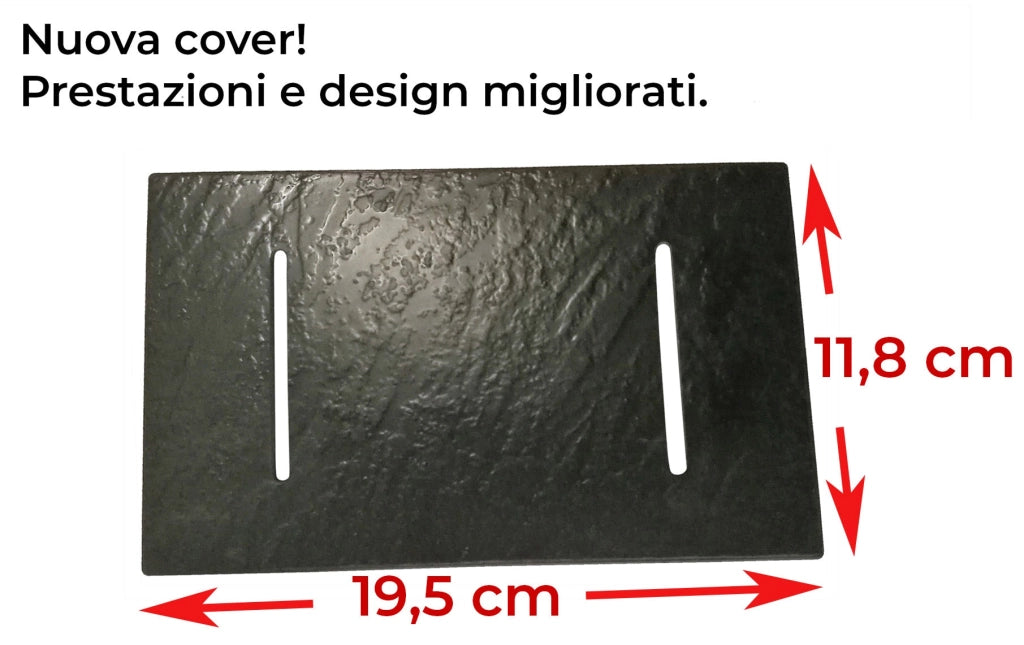 Piatto Doccia 90x140 cm Effetto Pietra Stone Grigio Antracite