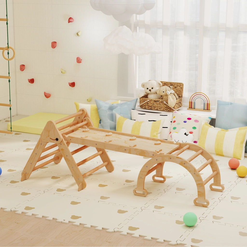 Gioco per bambini 7 in 1 ¨C Minimal ¨C legno, pieghevole
