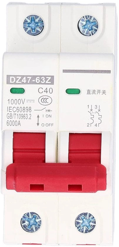 Dispositivo di Interruzione del Flusso di Corrente Miniatore 40A per Applicazioni DC