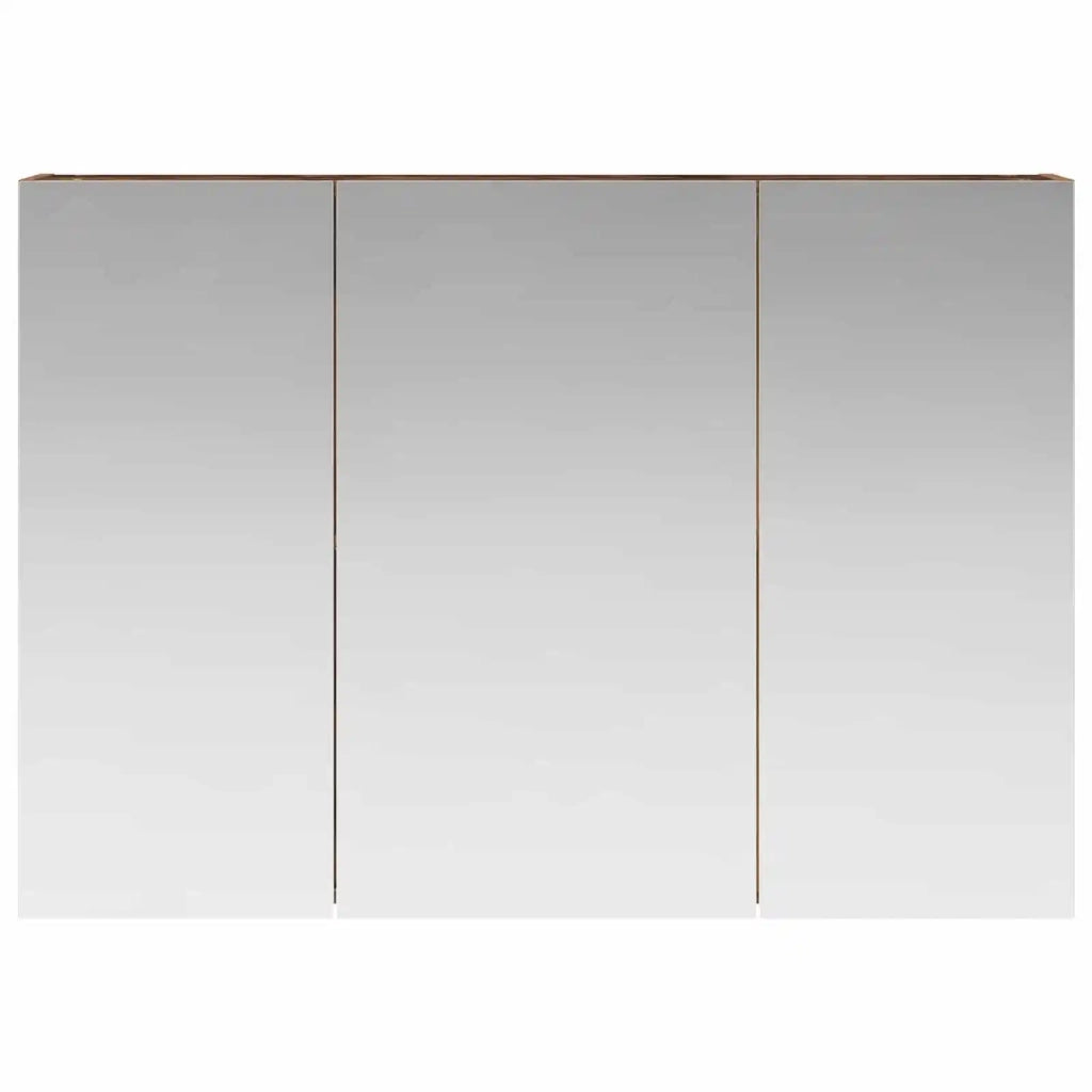Mobiletto per specchio da bagno con lo scaffale Legno vecchio 889125