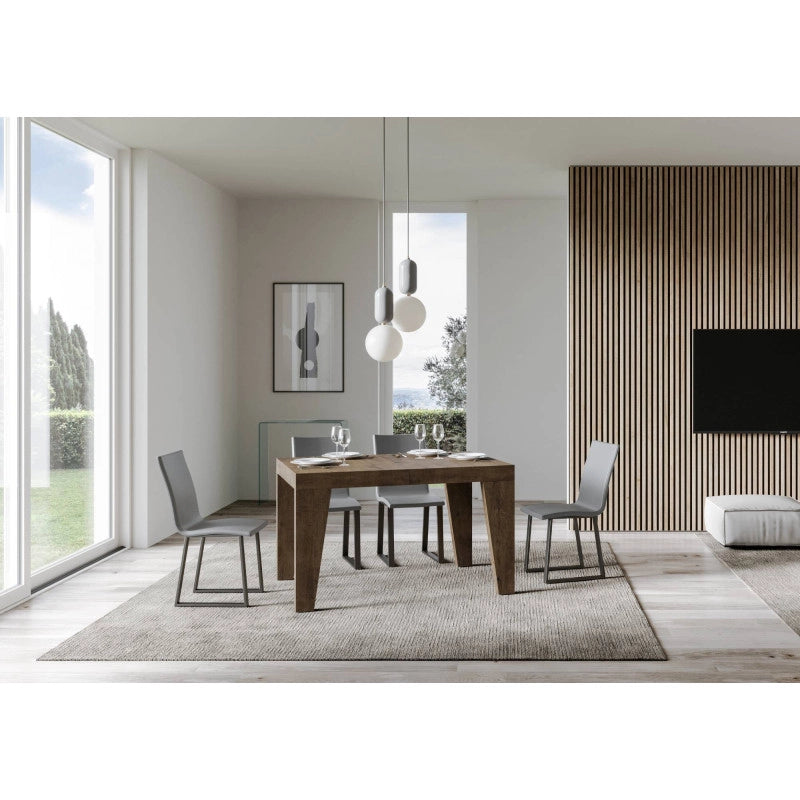 Tavolo allungabile 130/390x90 cm Naxy Premium - Noce