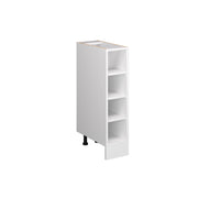 Vicco Base a ripiani Bianco 20 cm con ripiani aperti, senza piano di lavoro