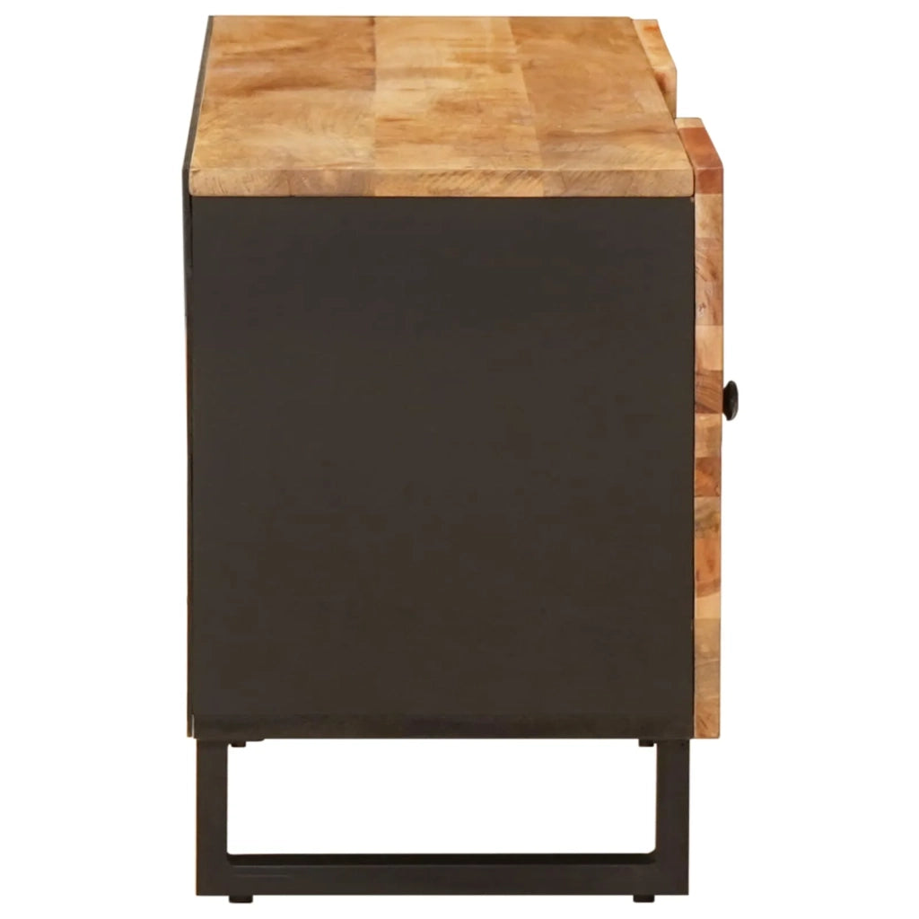 Mobile TV-Credenza per TV Marrone 105 x 33 x 46 cm Legno di mango massello 488070