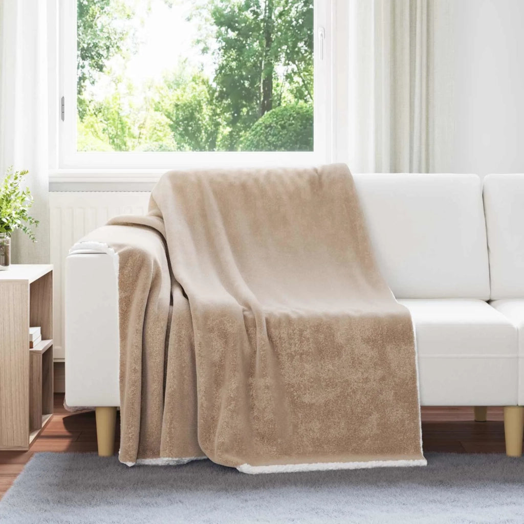 Coperta Cammello 150 x 200 cm Panno 42016978