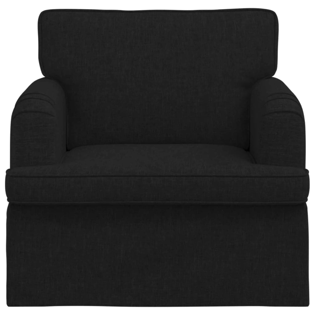 Divano Nero 84 x 80 x 85 cm Tessuto 42024478